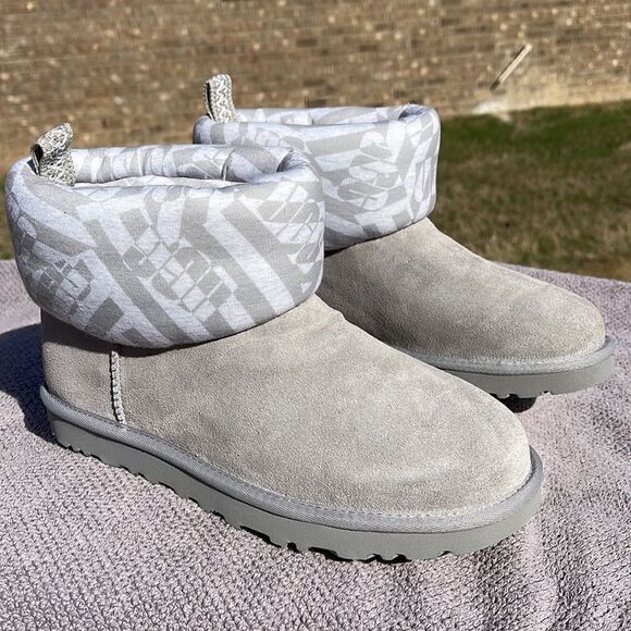 UGG Classic Mini Jersey Stripe Boots